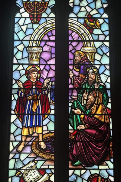 Young Jesus in the Temple