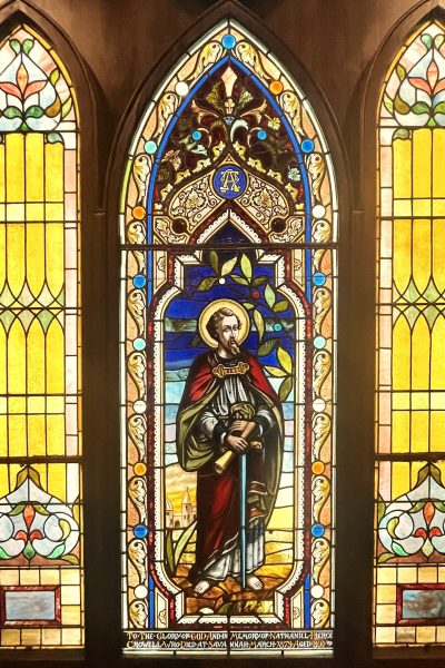 St. Paul Window from Old Parish Church